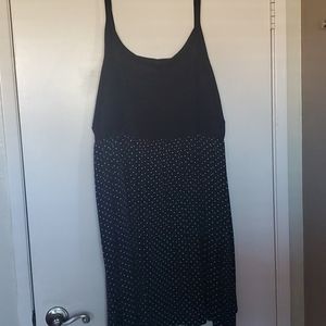 Torrid Black & Polka Dot Dress